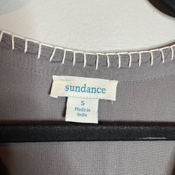 Sundance Aura Embroidered Bohemian Tunic Midi Dress - Picture 4 of 6